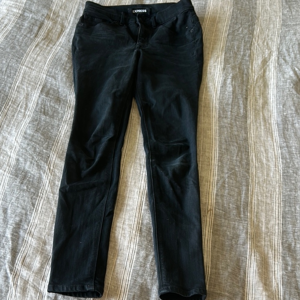 Express Women's Black Jeans